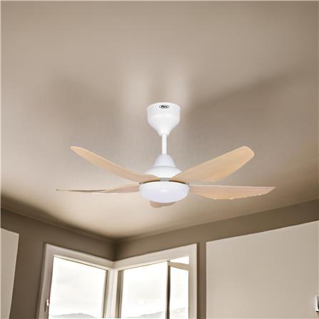 FIERO CEILING FAN MIYA LED 42 INCH 5 BLADE PINE WOOD