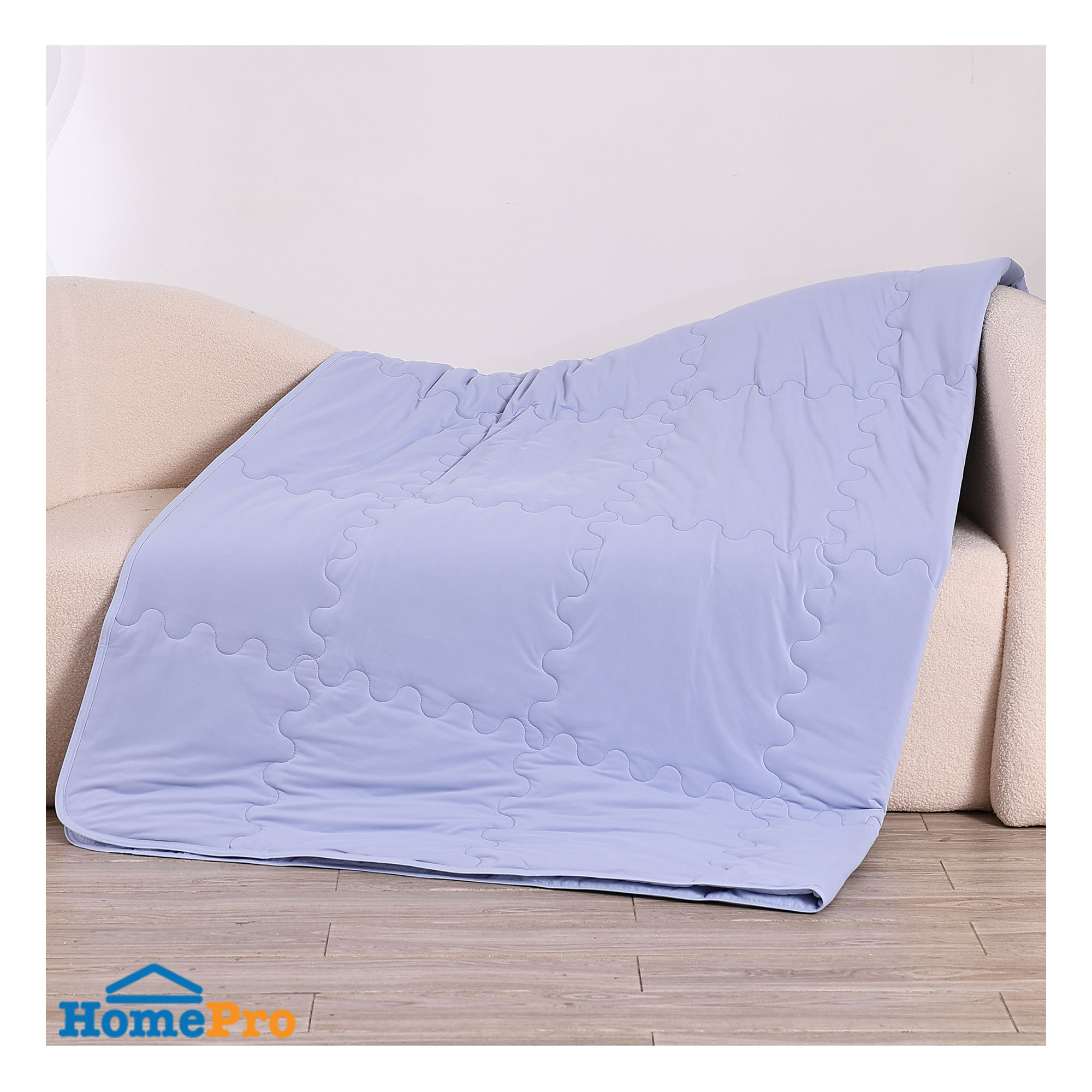 HOME LIVING STYLE COOLING LISBON BLANKET 70X90-BLUE
