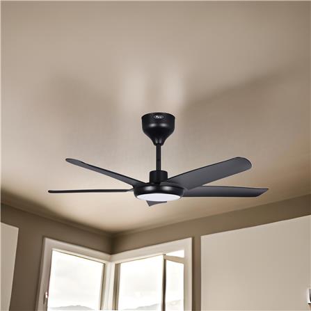 FIERO CEILING FAN FREYA LED 42 INCH 5 BLADE MATTE BLACK