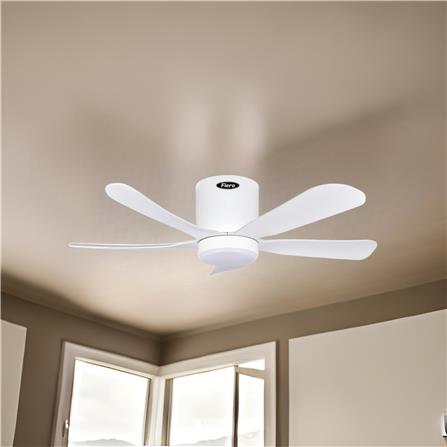 FIERO CEILING FAN MARTIN LED 42 INCH 5 BLADE MATTE WHITE