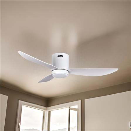 FIERO CEILING FAN JULIET LED 52 INCH 3 BLADE MATTE WHITE