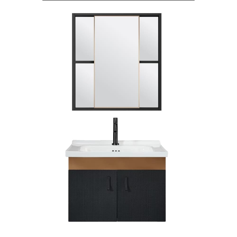 CABANA COUNTER WASHBASIN SET CBF66413 + CBMC66413 BLACK