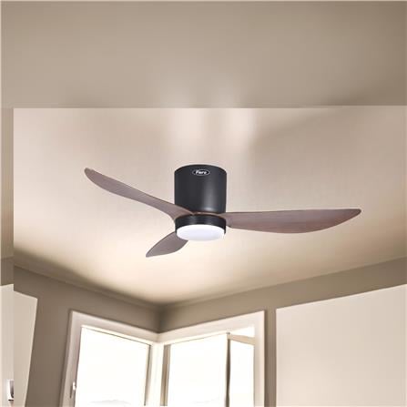 FIERO CEILING FAN JULIET LED 46 INCH 3 BLADE WALNUT