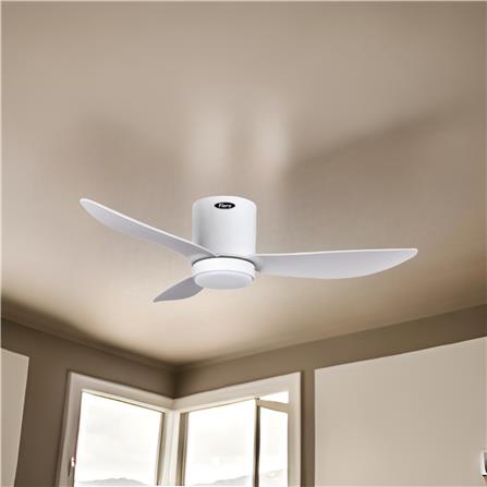 FIERO CEILING FAN JULIET LED 46 INCH 3 BLADE MATTE WHITE