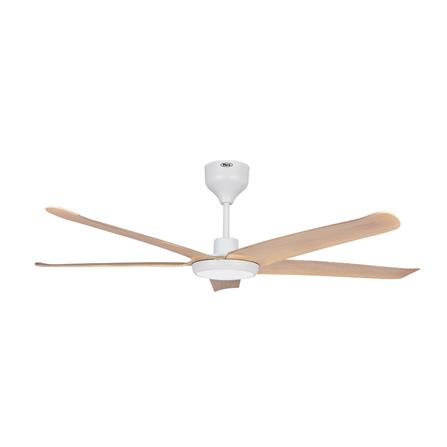 FIERO CEILING FAN FREYA LED 56 INCH 5 BLADE PINE WOOD
