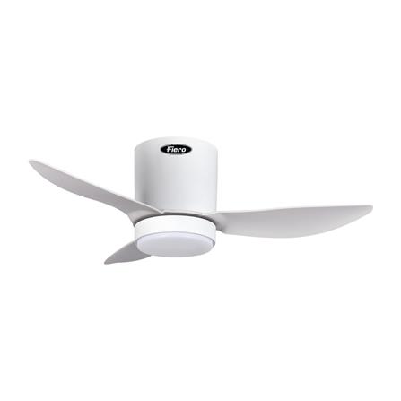 FIERO CEILING FAN JULIET LED 36 INCH 3 BLADE MATTE WHITE