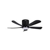 FIERO CEILING FAN MARTIN LED 42 INCH 5 BLADE MATTE BLACK