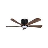 FIERO CEILING FAN MARTIN LED 42 INCH 5 BLADE WALNUT