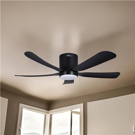 FIERO CEILING FAN MARTIN LED 48 INCH 5 BLADE MATTE BLACK