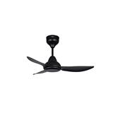 FIERO CEILING FAN ROMEO 36 INCH 3 BLADE MATTE BLACK