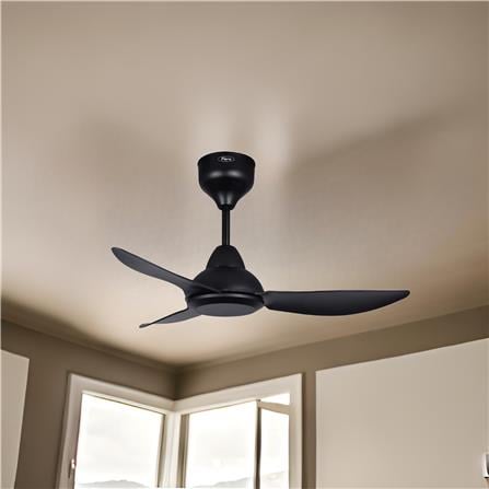 FIERO CEILING FAN ROMEO 36 INCH 3 BLADE MATTE BLACK