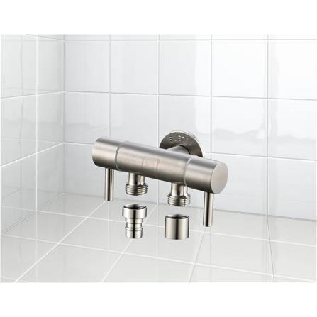 RASLAND STOP VALVE RA SS-1900 SILVER