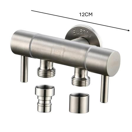 RASLAND STOP VALVE RA SS-1900 SILVER