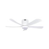 FIERO CEILING FAN MARTIN LED 48 INCH 5 BLADE MATTE WHITE