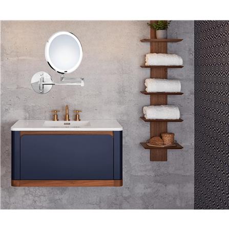 MOYA MIRROR LED K241037 20X30.8X30CM WHITE