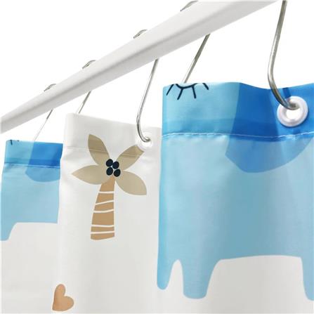 MOYA POLYESTER SHOWER CURTAIN ACS24389A 180X180CM