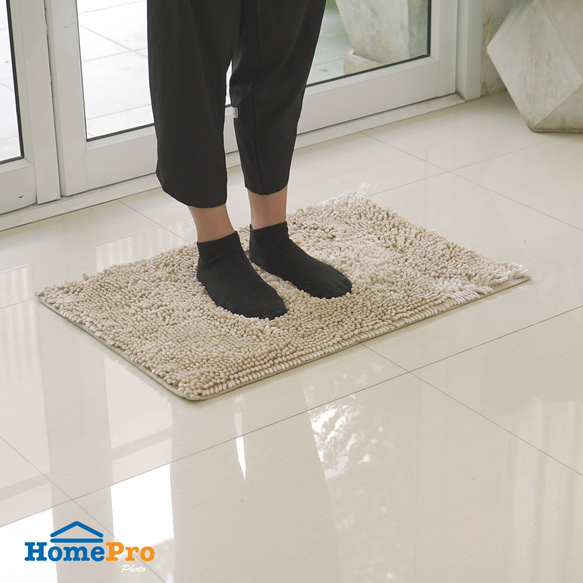 HOME LIVING STYLE RUG GRACE 45X70CM BROWN