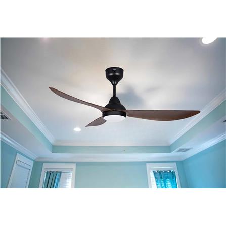 FIERO CEILING FAN ROMEO LED 52 INCH 3 BLADE WALNUT
