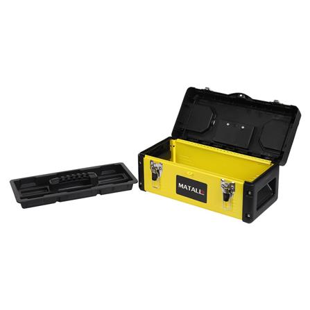 STEEL TOOL STORAGE BOX MATALL PRO 90-1517 17IN BLACK-YELLOW [EXCLUSIVE FROM HOMEPRO THAILAND]