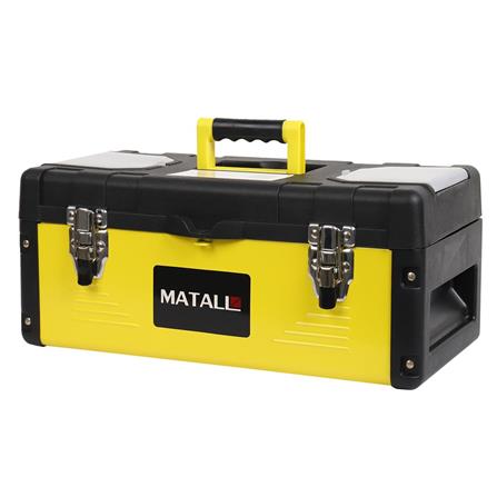 STEEL TOOL STORAGE BOX MATALL PRO 90-1519 19IN BLACK-YELLOW [EXCLUSIVE FROM HOMEPRO THAILAND]