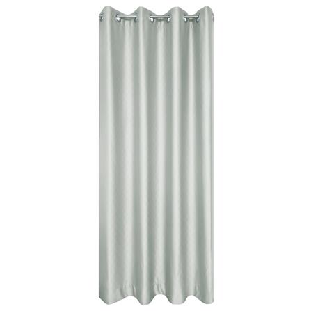 HOME LIVING STYLE CURTAIN EYELET QUARRY UV 150X180CM GRAY