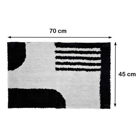 HOME LIVING STYLE RUG JUNO 45X70CM GRAY