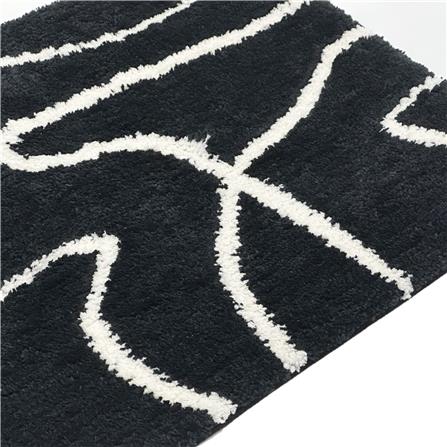 HOME LIVING STYLE RUG BILLIE 45X70CM BLACK