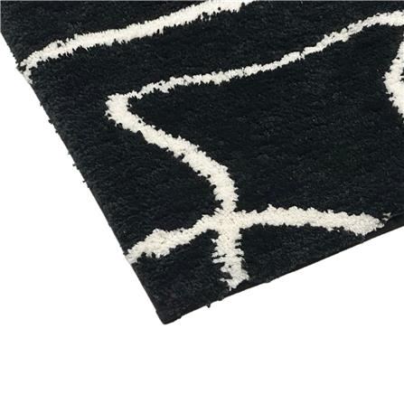 HOME LIVING STYLE RUG BILLIE 45X70CM BLACK