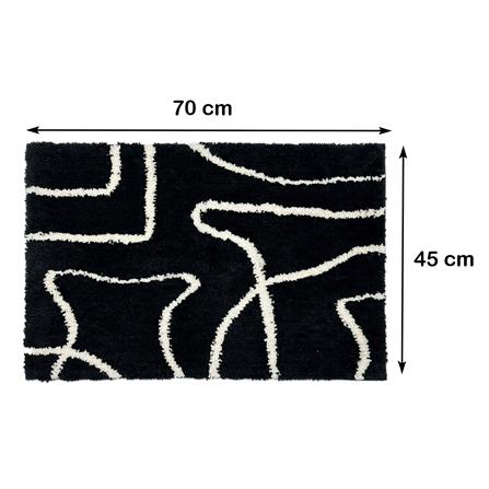 HOME LIVING STYLE RUG BILLIE 45X70CM BLACK