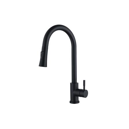 CABANA BUILT-IN NANOGRAIN SINK PAKCAGE CKS8842-BL 1BOWL BLACK 88CM WITH PULL OUT TAP CB890SS-BL