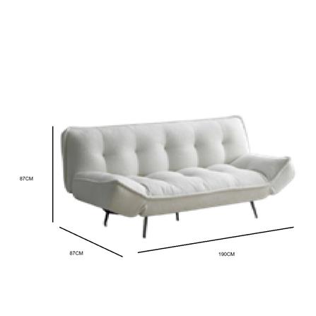SOFA BED SP132-9 BEIGE