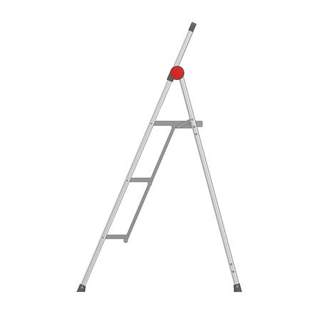 A-FRAME ALUMINUM LADDER WITH HANDLE MATALL MINI SLIM 3-STEP [EXCLUSIVE FROM HOMEPRO THAILAND]