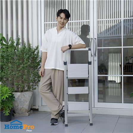A-FRAME ALUMINUM LADDER WITH HANDLE MATALL MINI SLIM 3-STEP [EXCLUSIVE FROM HOMEPRO THAILAND]