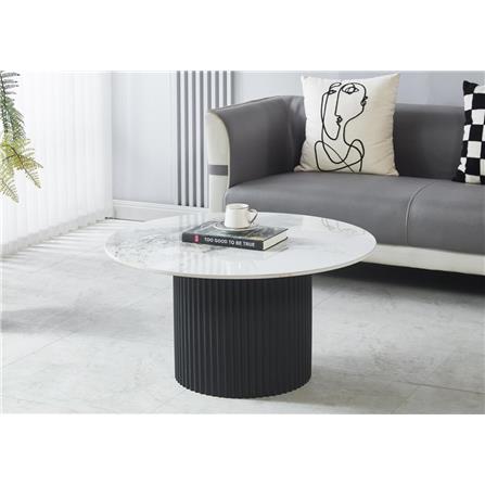 COFFEE TABLE SINTED STONE EDWD5624 WHITE