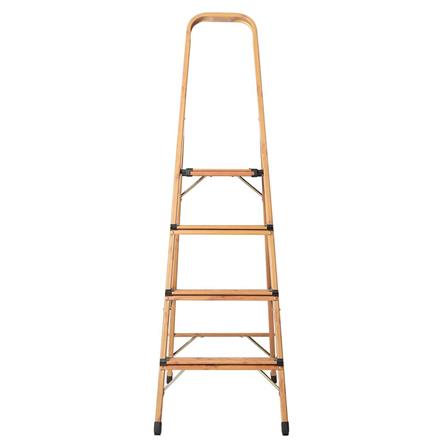 A-FRAME LADDER WITH HANDLE MATALL HMD-AW4 4-STEP WOOD [EXCLUSIVE FROM HOMEPRO THAILAND]