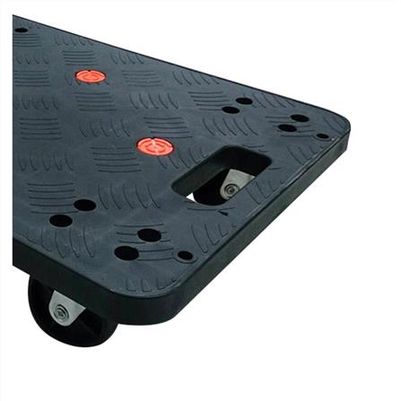 DOLLY MATALL JR-8059 4-WHEEL 100KG BLACK [EXCLUSIVE FROM HOMEPRO THAILAND]