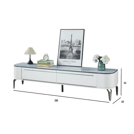 TV CABINET EDWD5566 2.0M WHITE