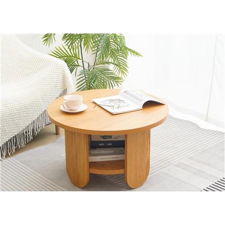 COFFEE TABLE ROUND EDWD5602 OAK