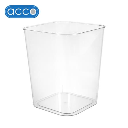 RECTANGULAR DUSTBIN ACCO KLEAR 12.5L CLEAR [EXCLUSIVE FROM HOMEPRO THAILAND]