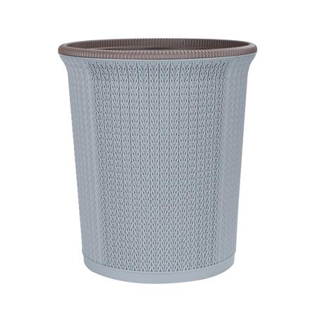 ROUND DUSTBIN ACCO MARTHA 10L GRAY [EXCLUSIVE FROM HOMEPRO THAILAND]