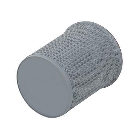 ROUND DUSTBIN ACCO MARTHA 10L GRAY [EXCLUSIVE FROM HOMEPRO THAILAND]