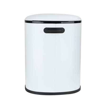 ROUND DUSTBIN PEDAL ACCO MILD SOFT CLOSE 5L WHITE [EXCLUSIVE FROM HOMEPRO THAILAND]