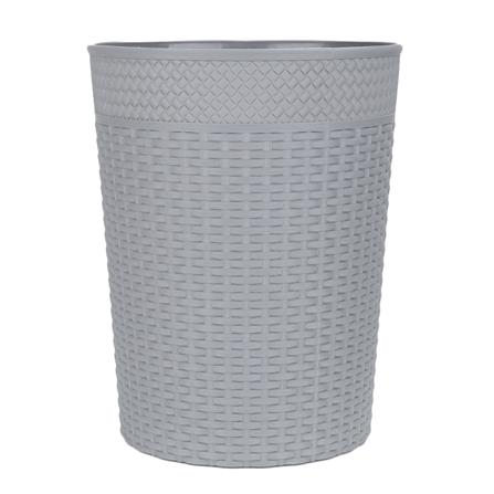 ROUND DUSTBIN ACCO BASKET 10L GRAY [EXCLUSIVE FROM HOMEPRO THAILAND]