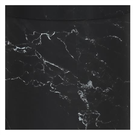 ROUND DUSTBIN WITH SWING LID ACCO MIDNIGHT 7L BLACK MARBLE [EXCLUSIVE FROM HOMEPRO THAILAND]