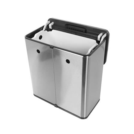 HANGING DUSTBIN ACCO LAVISH 6L SILVER [EXCLUSIVE FROM HOMEPRO THAILAND]