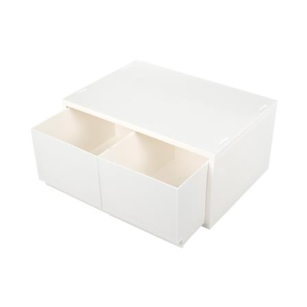 2-DRAWER BOX STACKO NEO 37X25.8X17.2CM WHITE [EXCLUSIVE FROM HOMEPRO THAILAND]