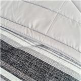 HLS COMFORTER 150X220CM STRIPE BLACK_S