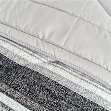 HLS COMFORTER 150X220CM STRIPE BLACK_S