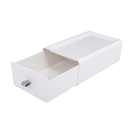MINI DRAWER STACKO CUBE S 13.3x21x8CM WHITE [EXCLUSIVE FROM HOMEPRO THAILAND]