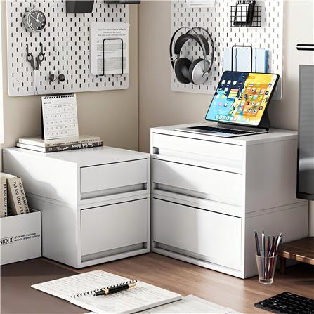 2-DRAWER BOX STACKO NEO 37X25.8X8.8CM WHITE [EXCLUSIVE FROM HOMEPRO THAILAND]